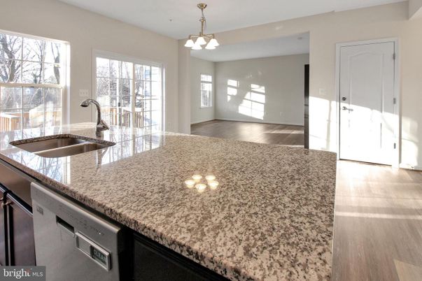 Interior, Kitchen, Pendant Lights, Wood Texture Flooring