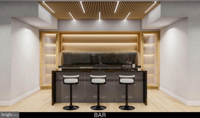 Interior, Recessed Lighting, Wood Texture Flooring