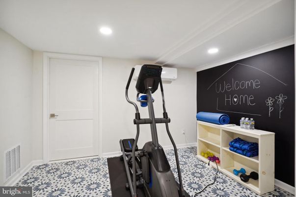 Fitness Equipment, Interior, Recessed Lighting