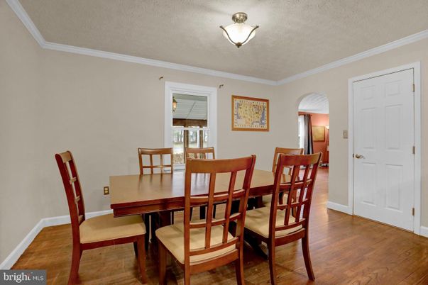 Dining room, Interior, Wood Texture Flooring