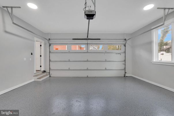 Garage, Interior, Recessed Lighting