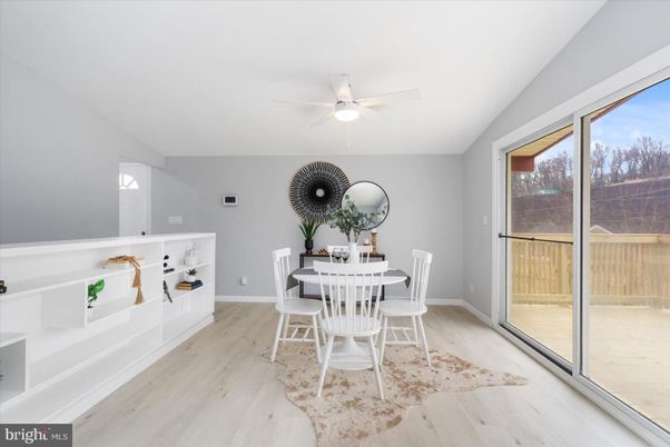 Dining room, Interior, Wood Texture Flooring