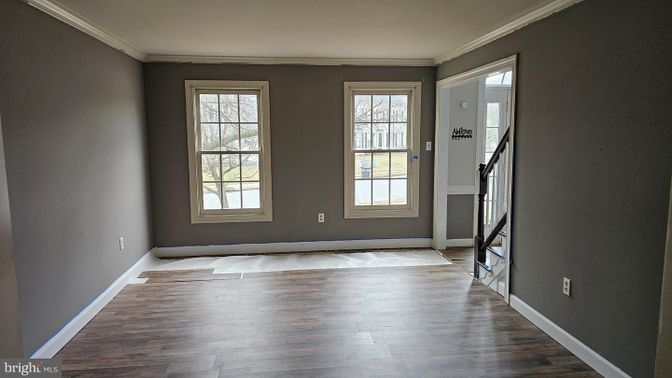 Empty room, Interior, Wood Texture Flooring