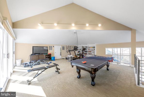 Billiard Table, Fitness Equipment, Game Room, Interior