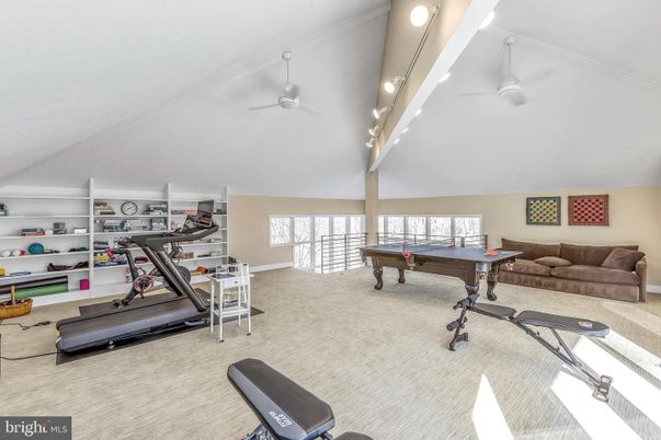 Billiard Table, Fitness Equipment, Game Room, Interior