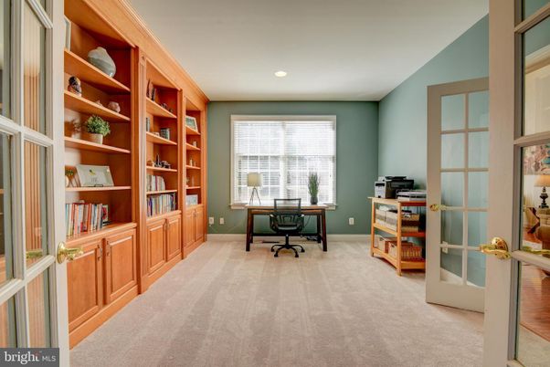 Home Office, Interior, Recessed Lighting