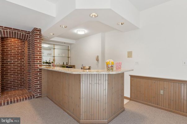Interior, Recessed Lighting, Stone Walls