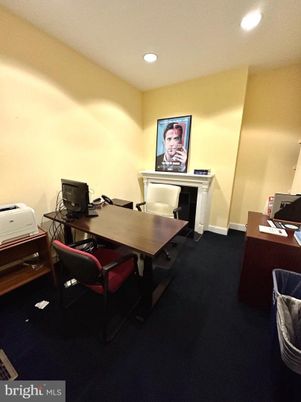 Home Office, Interior, Recessed Lighting
