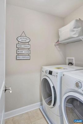 Interior, Washer