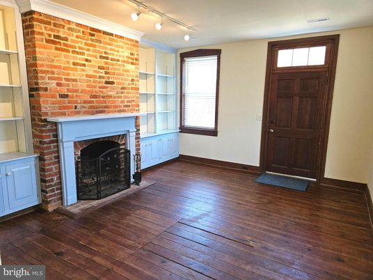 Fireplace, Interior, Stone Walls, Wood Texture Flooring