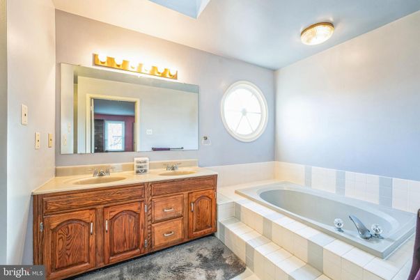 Bathroom, Dual Sink Vanities, Interior, Tile Countertops