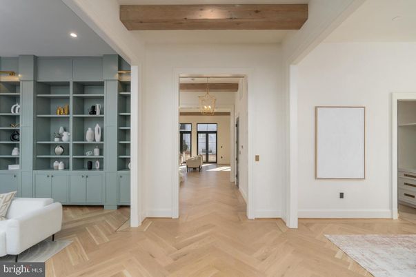 Interior, Pendant Lights, Recessed Lighting, Wooden Beams, Wood Texture Flooring