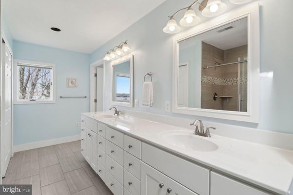 Bathroom, Dual Sink Vanities, Interior