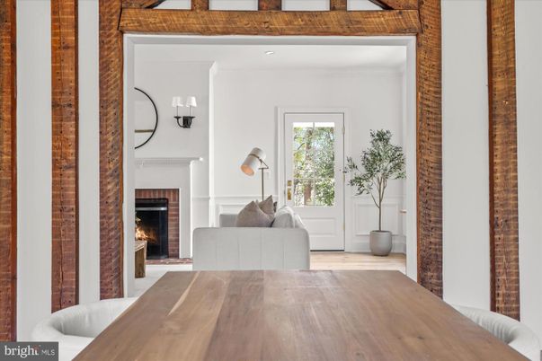 Fireplace, Interior, Wood Texture Flooring