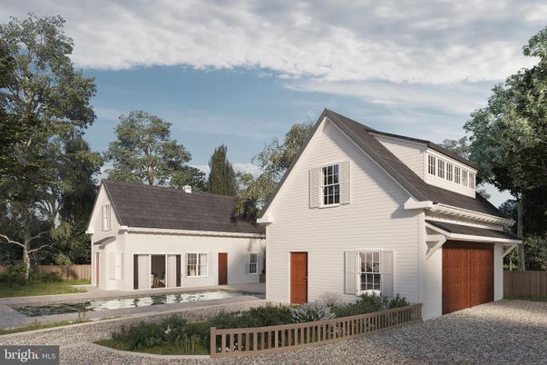 Attached, Exterior, Facade, Farmhouse