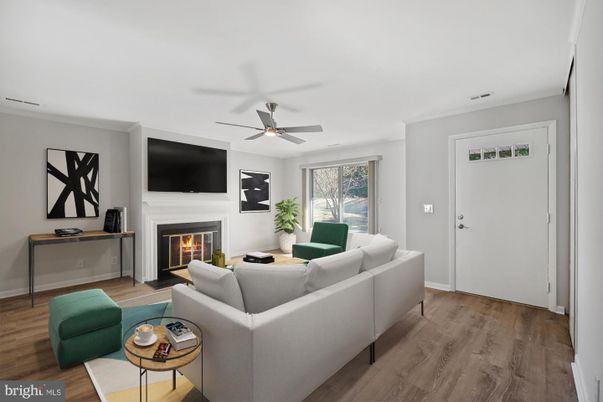 Fireplace, Interior, Living room, Wood Texture Flooring