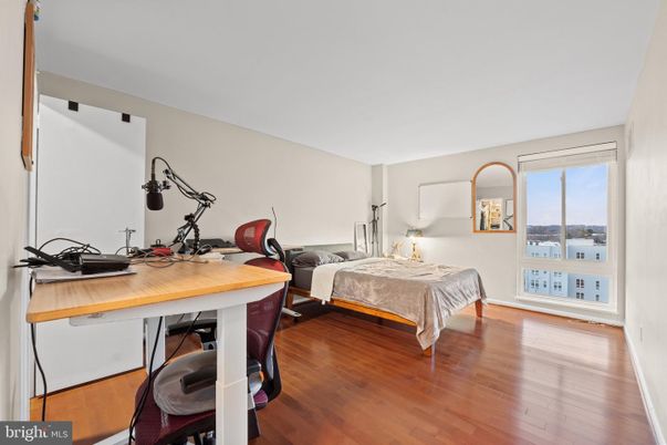 Bedroom, Fitness Equipment, Home Office, Interior, Wood Texture Flooring