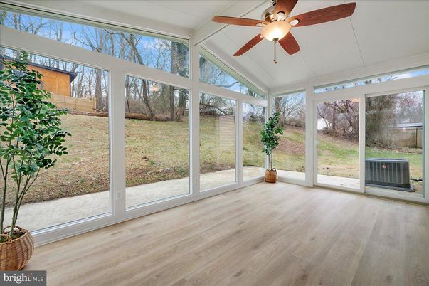 Interior, Sun Room, Wood Texture Flooring