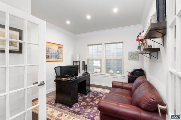 Home Office, Interior, Recessed Lighting