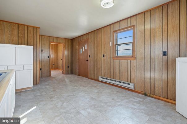Empty room, Interior, Wooden Walls