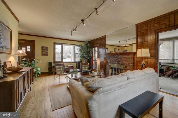 Fireplace, Interior, Living room, Wood Texture Flooring, Wooden Walls