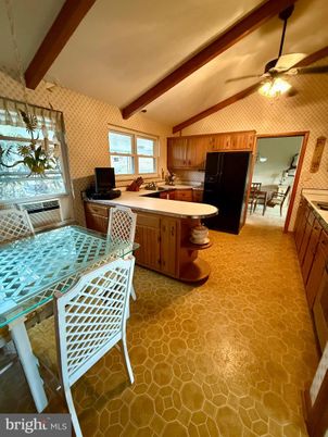 Dining room, Interior, Kitchen, Wooden Beams