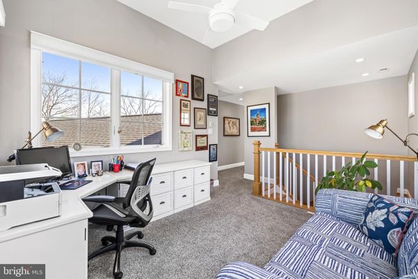 Home Office, Interior, Recessed Lighting