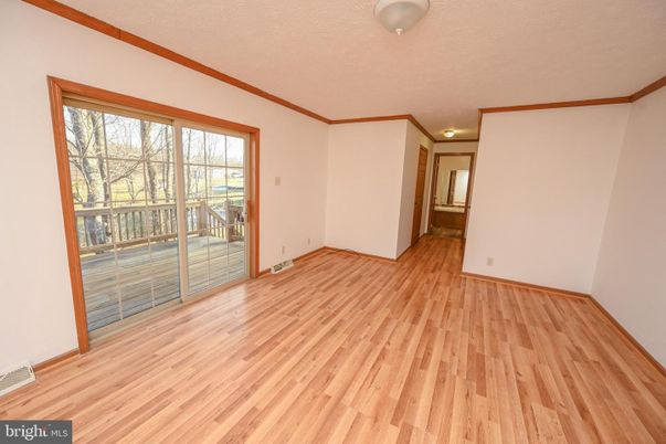 Empty room, Interior, Wood Texture Flooring