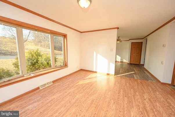 Empty room, Interior, Wood Texture Flooring