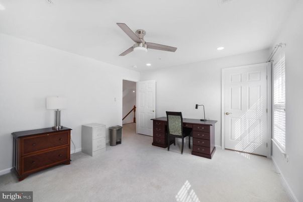 Home Office, Interior, Recessed Lighting