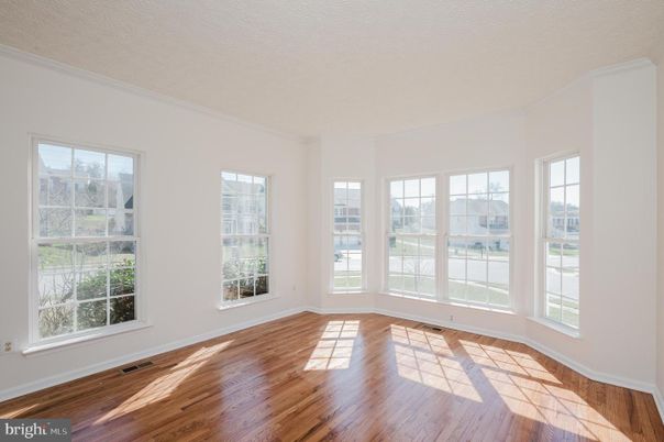 Empty room, Interior, Wood Texture Flooring