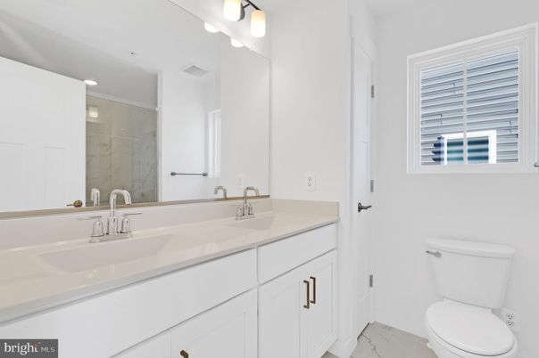 Bathroom, Dual Sink Vanities, Interior, Marble