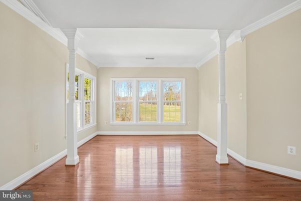 Empty room, Interior, Wood Texture Flooring