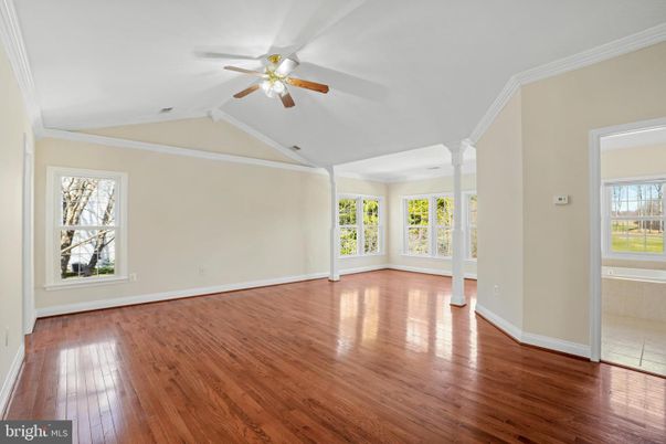 Empty room, Interior, Wood Texture Flooring