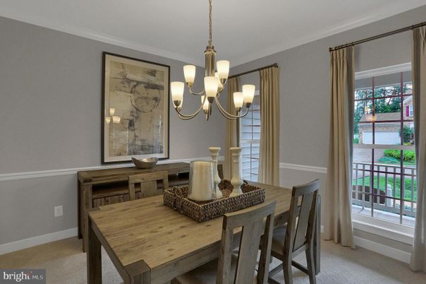 Chandelier, Dining room, Interior