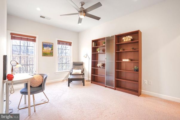 Home Office, Interior, Recessed Lighting