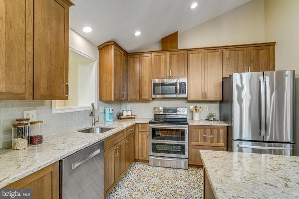 Interior, Kitchen, Recessed Lighting, Stainless Steel Appliances