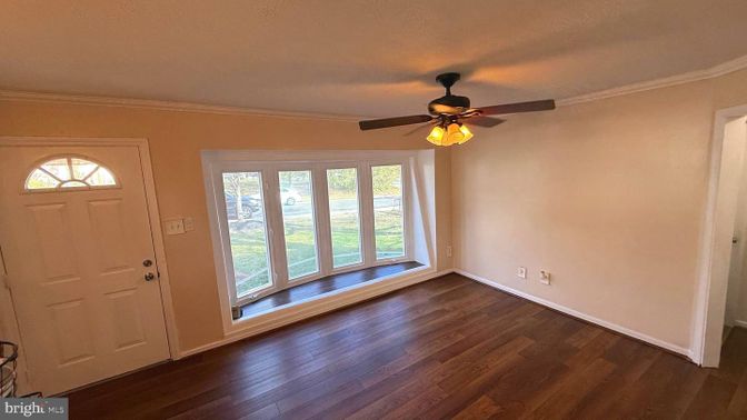 Empty room, Interior, Wood Texture Flooring