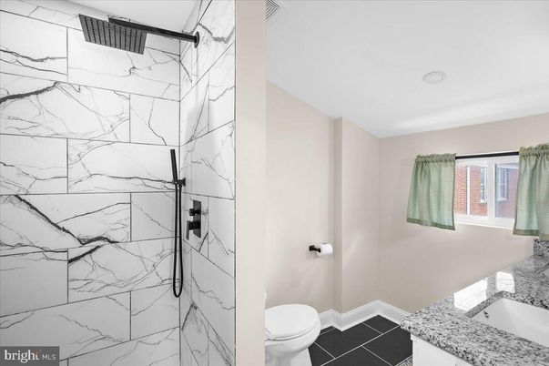 Bathroom, Interior, Marble Walls