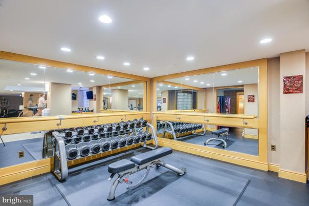 Fitness Equipment, Game Room, Interior, Recessed Lighting