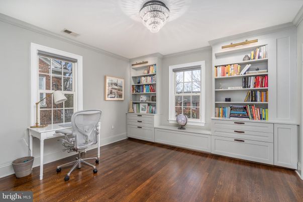 Home Office, Interior, Wood Texture Flooring