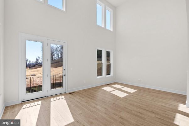 Empty room, Interior, Wood Texture Flooring