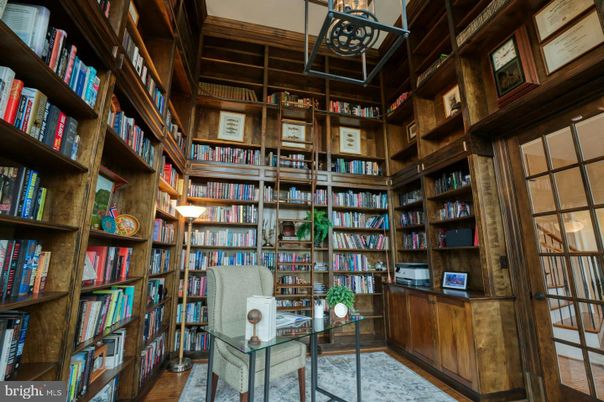 Home Office, Interior, Wooden Beams, Wood Texture Flooring