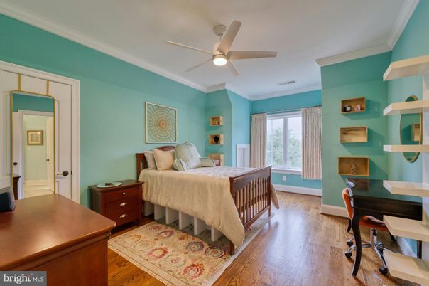 Bedroom, Home Office, Interior, Wood Texture Flooring