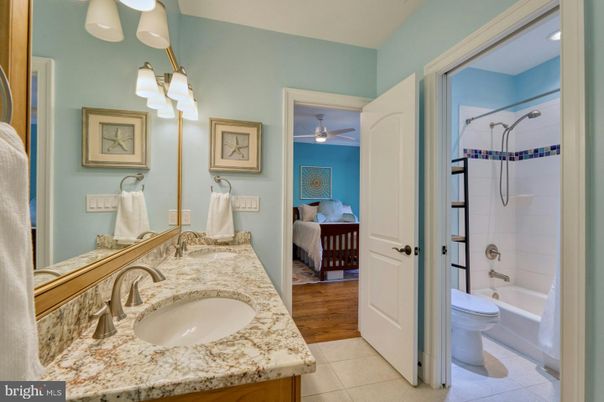 Bathroom, Bedroom, Dual Sink Vanities, Interior, Wood Texture Flooring
