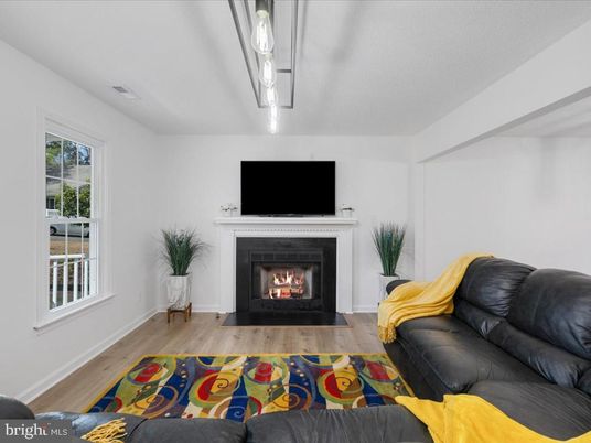 Fireplace, Interior, Wood Texture Flooring