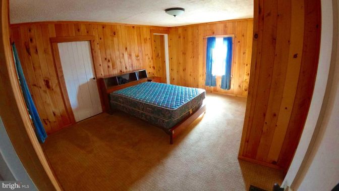 Bedroom, Interior, Wooden Walls