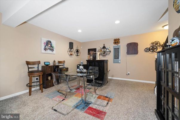 Home Office, Interior, Recessed Lighting