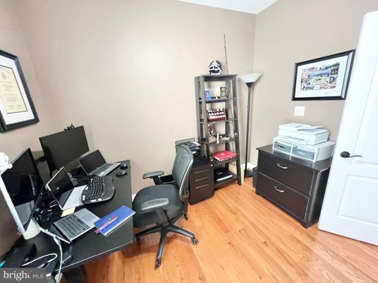 Home Office, Interior, Wood Texture Flooring