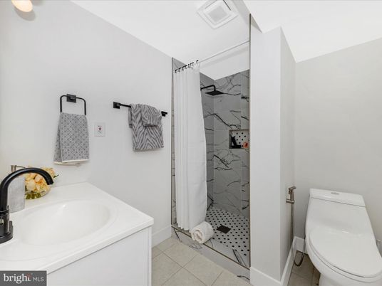 Bathroom, Interior, Marble Walls